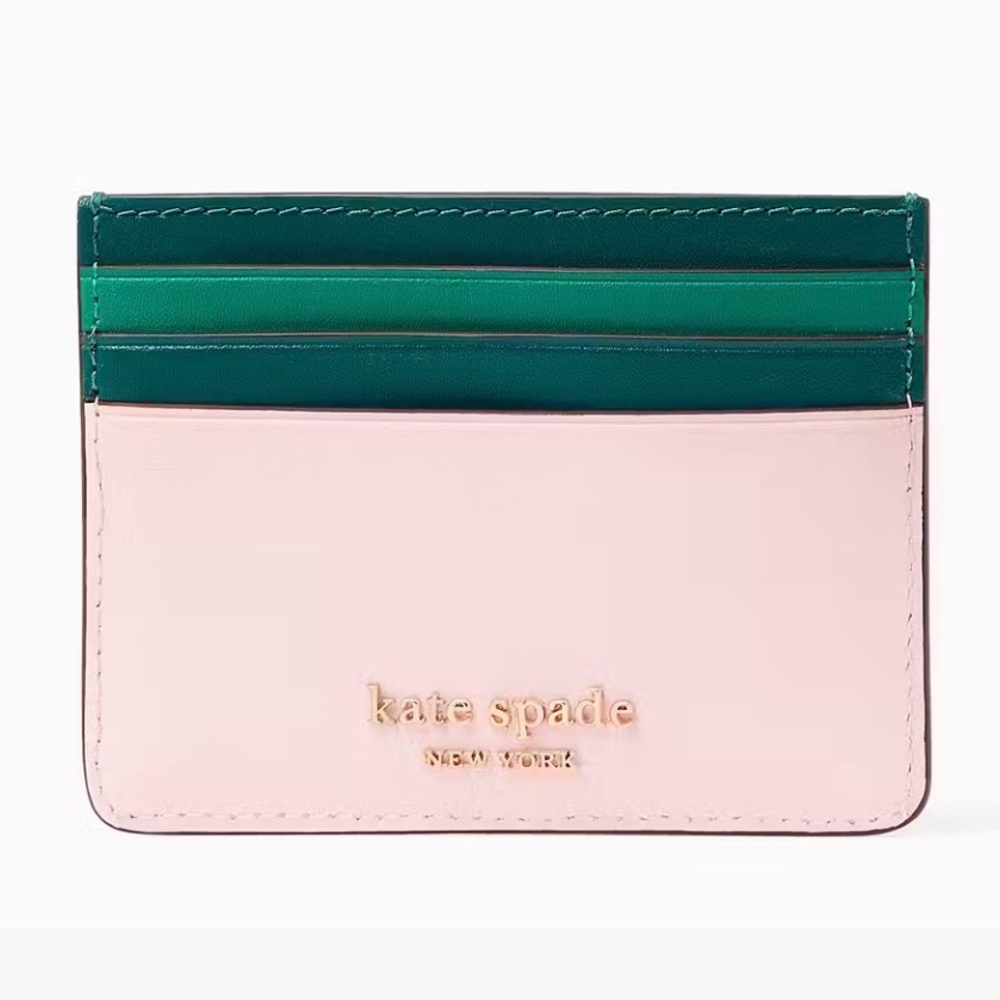 Kate Spade Pineapple Colada Print Slim Cardholder 🍍 - Like New